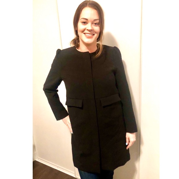 H&M Long Black Blazer - Picture 2 of 4